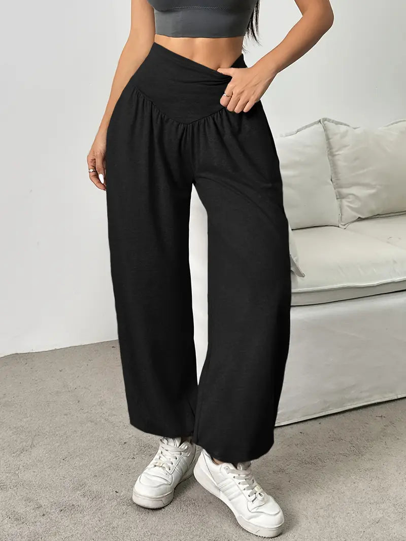 Noctelith – Pantaloni eleganti a gamba larga