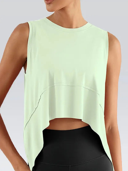 Lioris – Set top sportivo senza maniche in tre pezzi