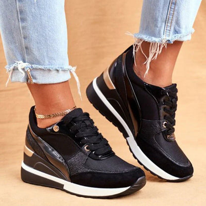 Isabeau – Eleganti sneakers con zeppa