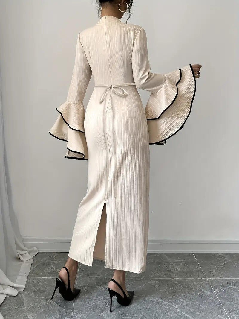 Khadija – Abito con maniche svasate