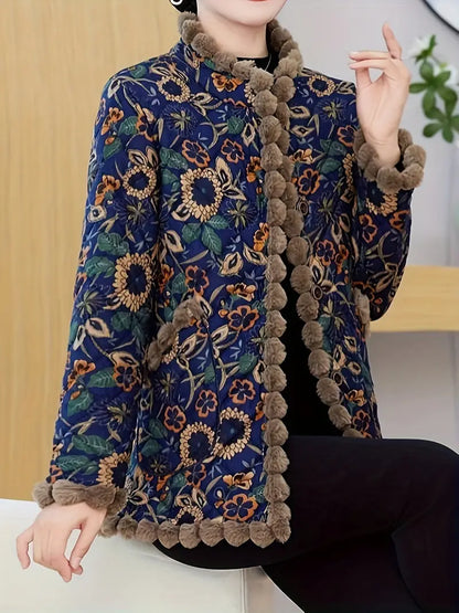 Ruby – Giacca trapuntata floreale