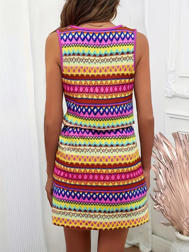 Tamala – Abito estivo in maglia vivace