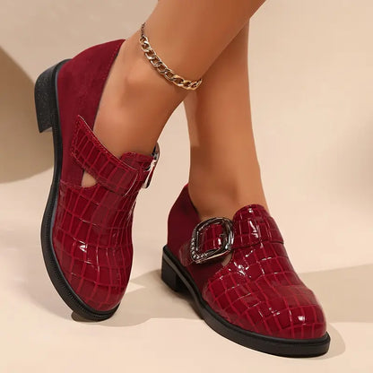 Sanguira – Mocassini eleganti con fibbia in rilievo