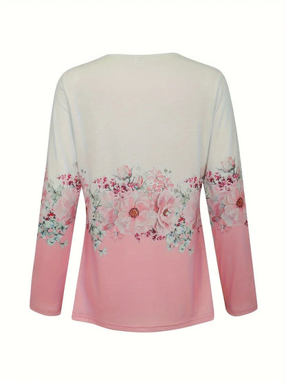 Britten – Blusa elegante realizzata in pizzo floreale