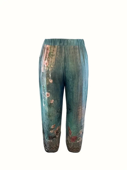 Vexara – Pantaloni ampi in stile bohémien artistico