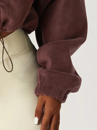 Brianna – Giacca corta in pile