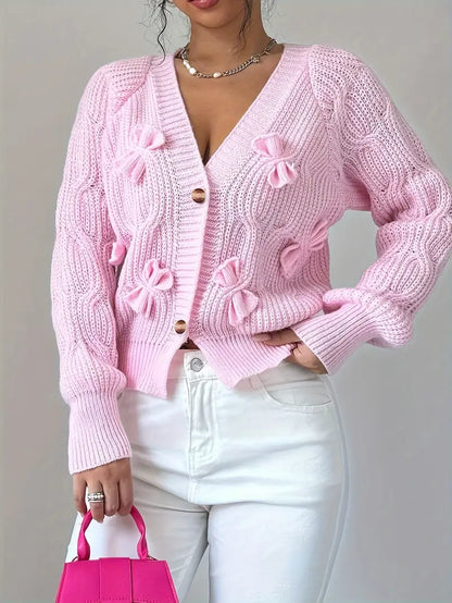 Mezzia – Adorabile cardigan con fiocco