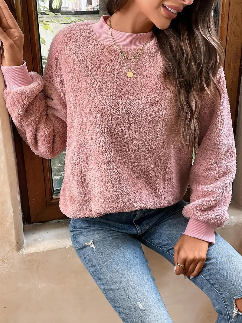 Lanfen – Morbido maglione in peluche