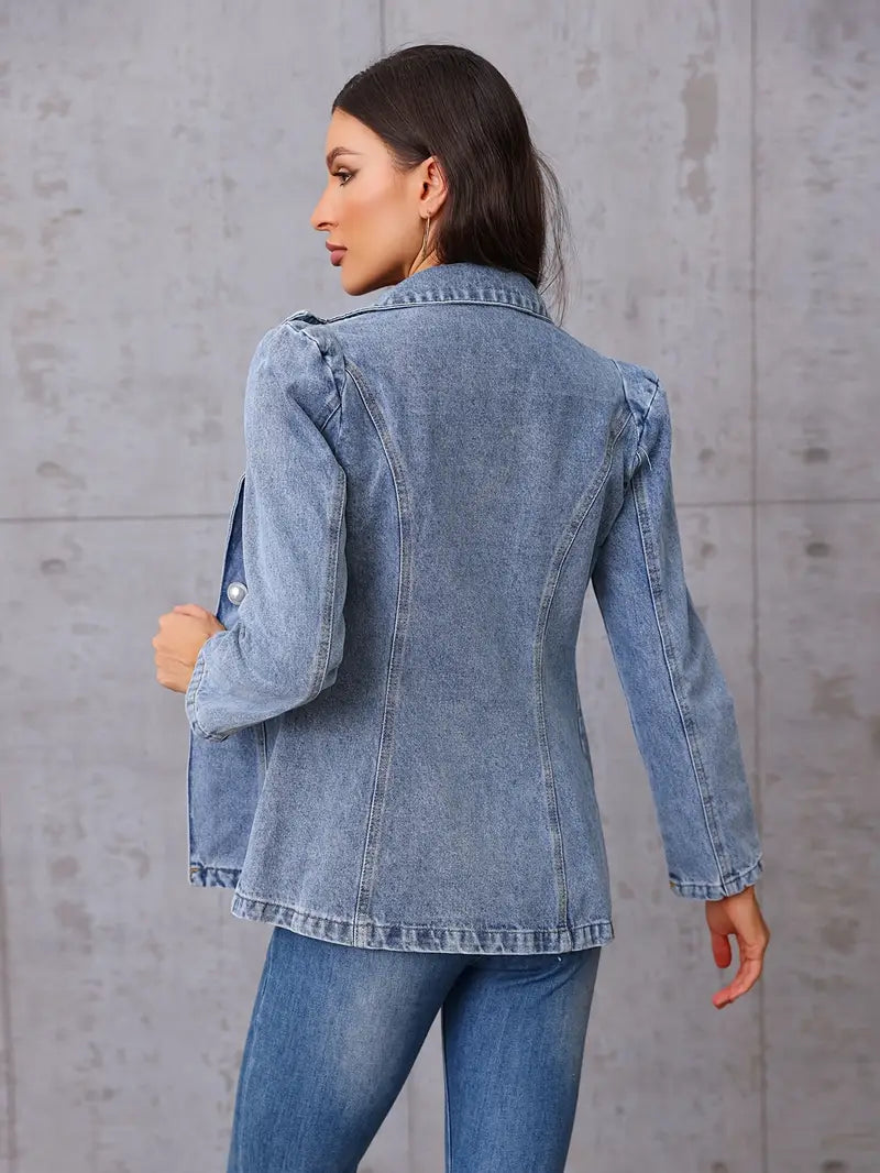 Kamala – Giacca in denim di cotone