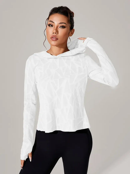 Gravella – Felpa con cappuccio in rete leggera e traspirante