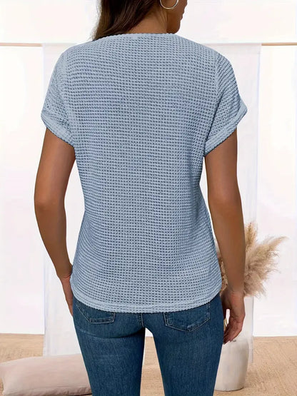 Yzendra – Elegante top lavorato all'uncinetto