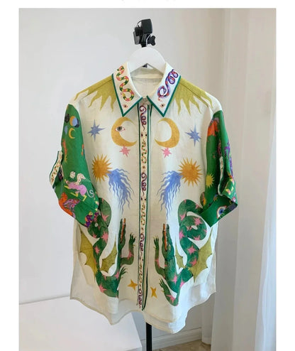 Vaelith – Set maglietta e pantaloncini artistici