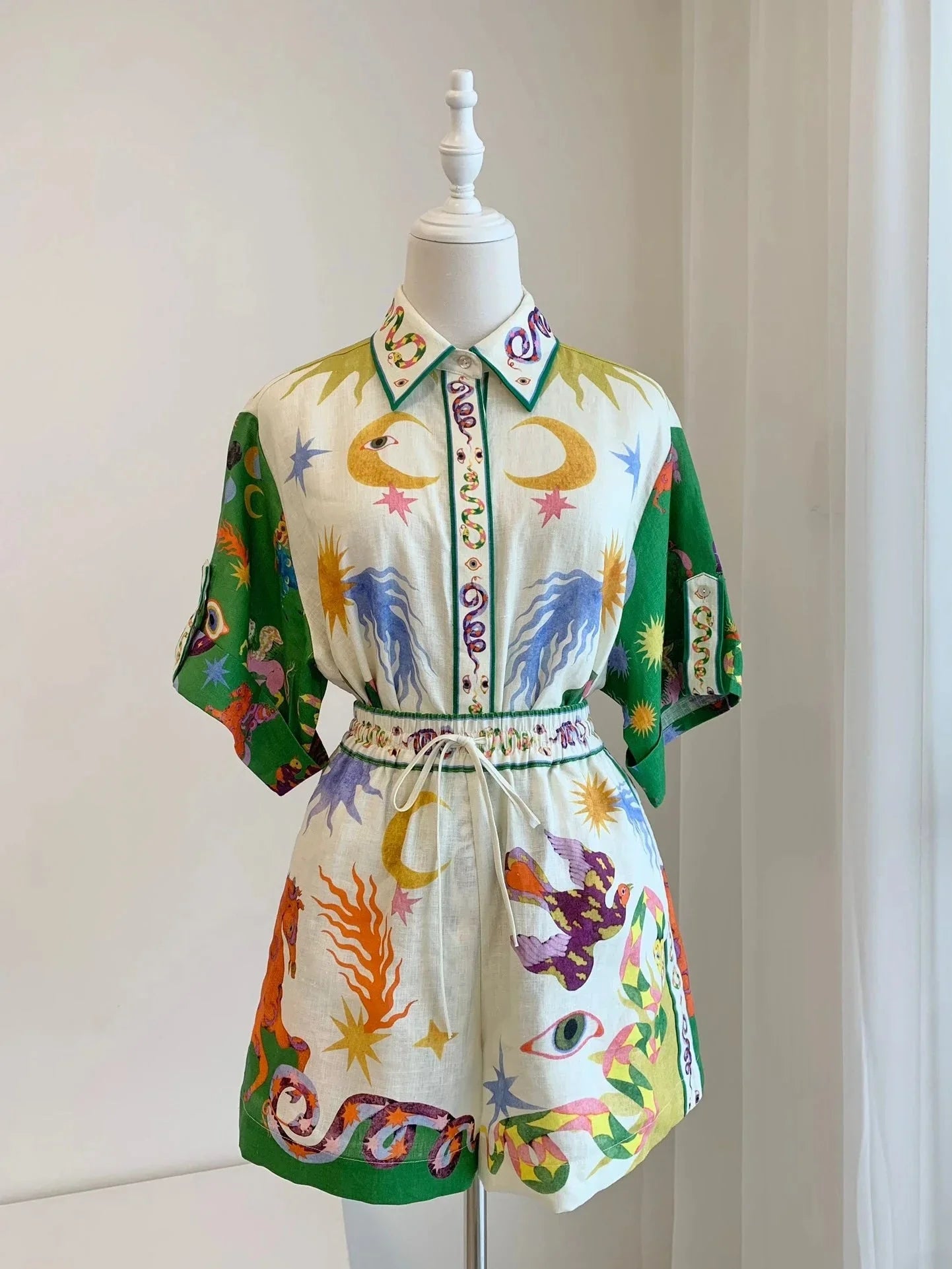 Vaelith – Set maglietta e pantaloncini artistici