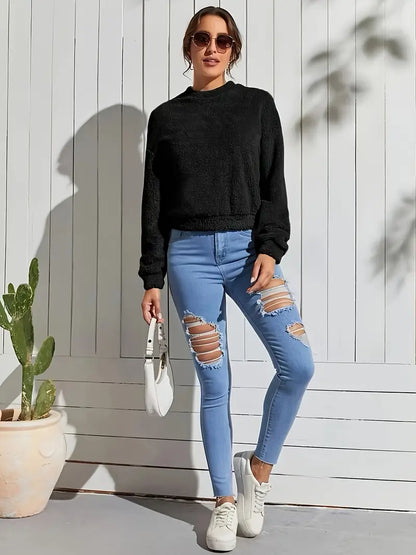 Veenita - Maglione in morbido pile