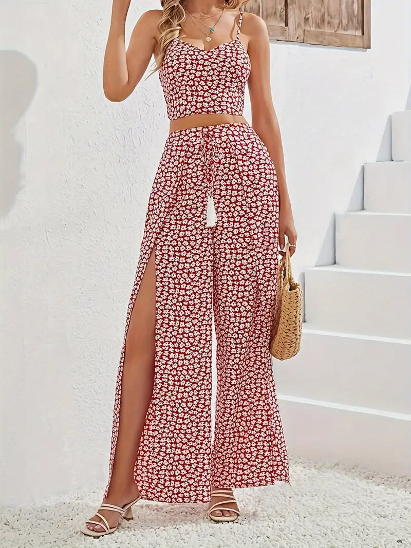 Mykaela – Set due pezzi in cotone leggero ed elegante