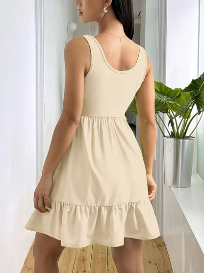 Emberlynn – Mini abito a balze senza maniche