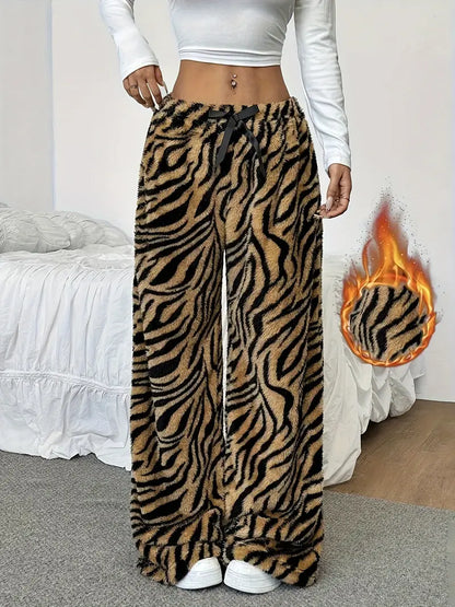 Yeong - Pantaloni in felpa con stampa tigre