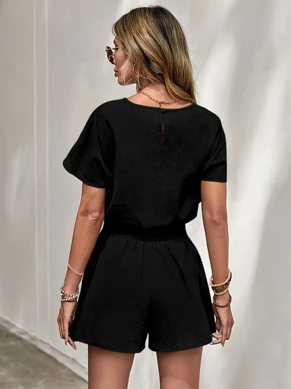 Aminna – Completo elegante composto da top e pantaloncini