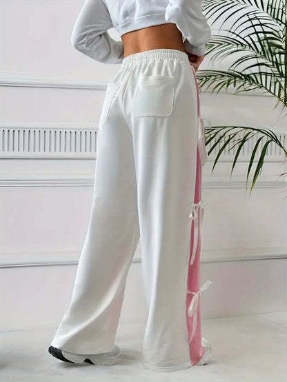 Sachiko – Pantaloni eleganti e larghi in cotone