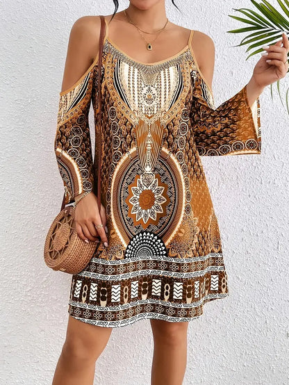 Harper – Miniabito alla moda con spalle scoperte