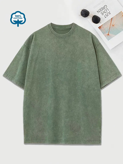 Brooklyn – T-shirt in cotone con girocollo