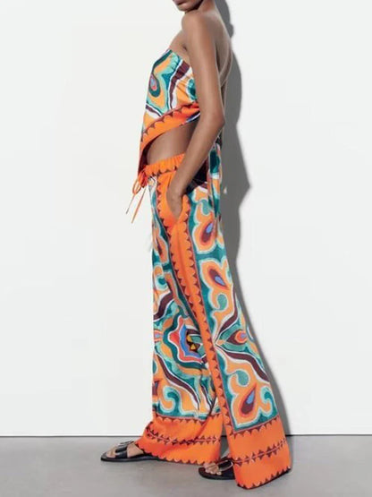 Ayalin – Set estivo con stampa vivace