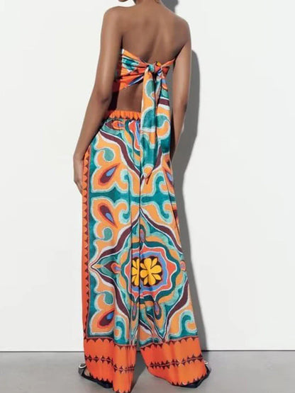 Ayalin – Set estivo con stampa vivace