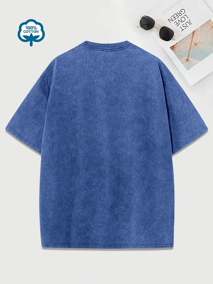 Brooklyn – T-shirt in cotone con girocollo