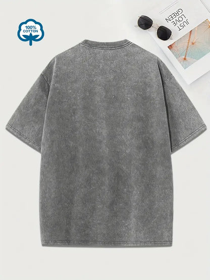 Brooklyn – T-shirt in cotone con girocollo