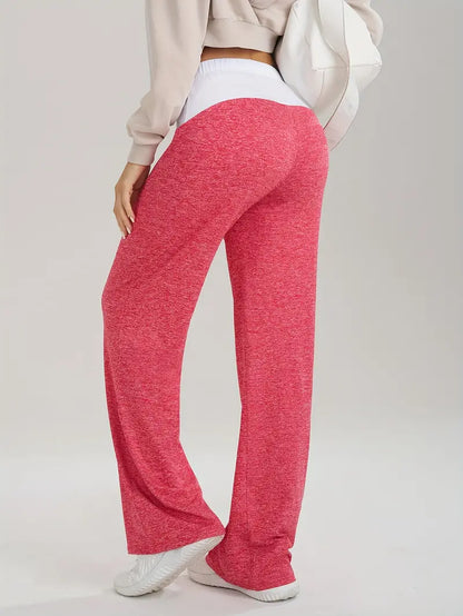 Ravelle – Pantaloni da jogging alla moda a vita alta e gamba larga