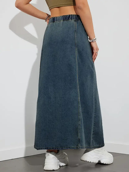 Adora – Gonna maxi in denim