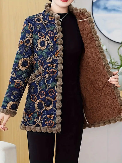 Ruby – Giacca trapuntata floreale