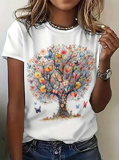 Dreadora – Elegante t-shirt con stampa