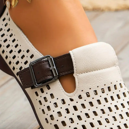 Gisandria – Scarpe piatte perforate uniche