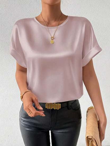 Valkirra – Elegante camicia in raso