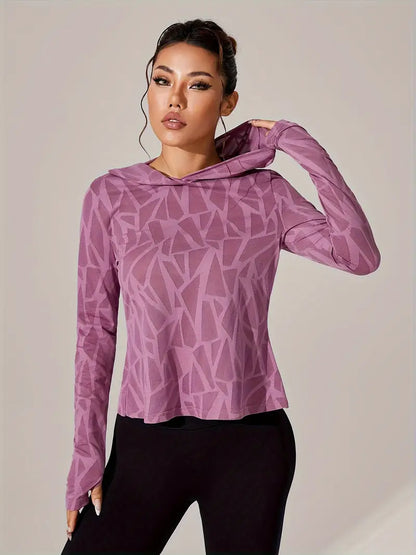 Gravella – Felpa con cappuccio in rete leggera e traspirante