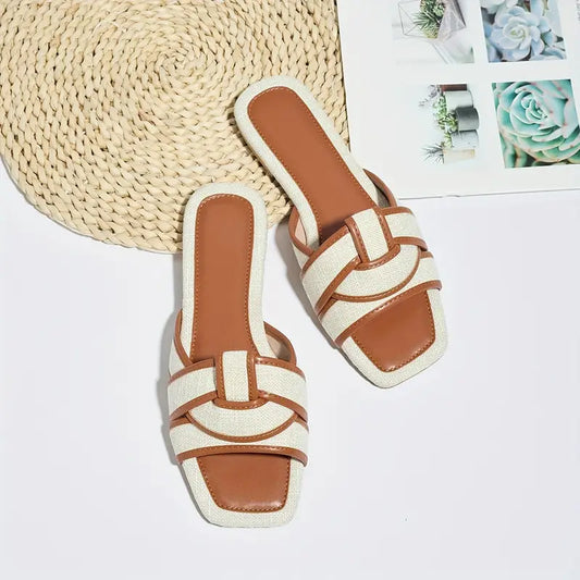 Keoka – Eleganti sandali piatti slide