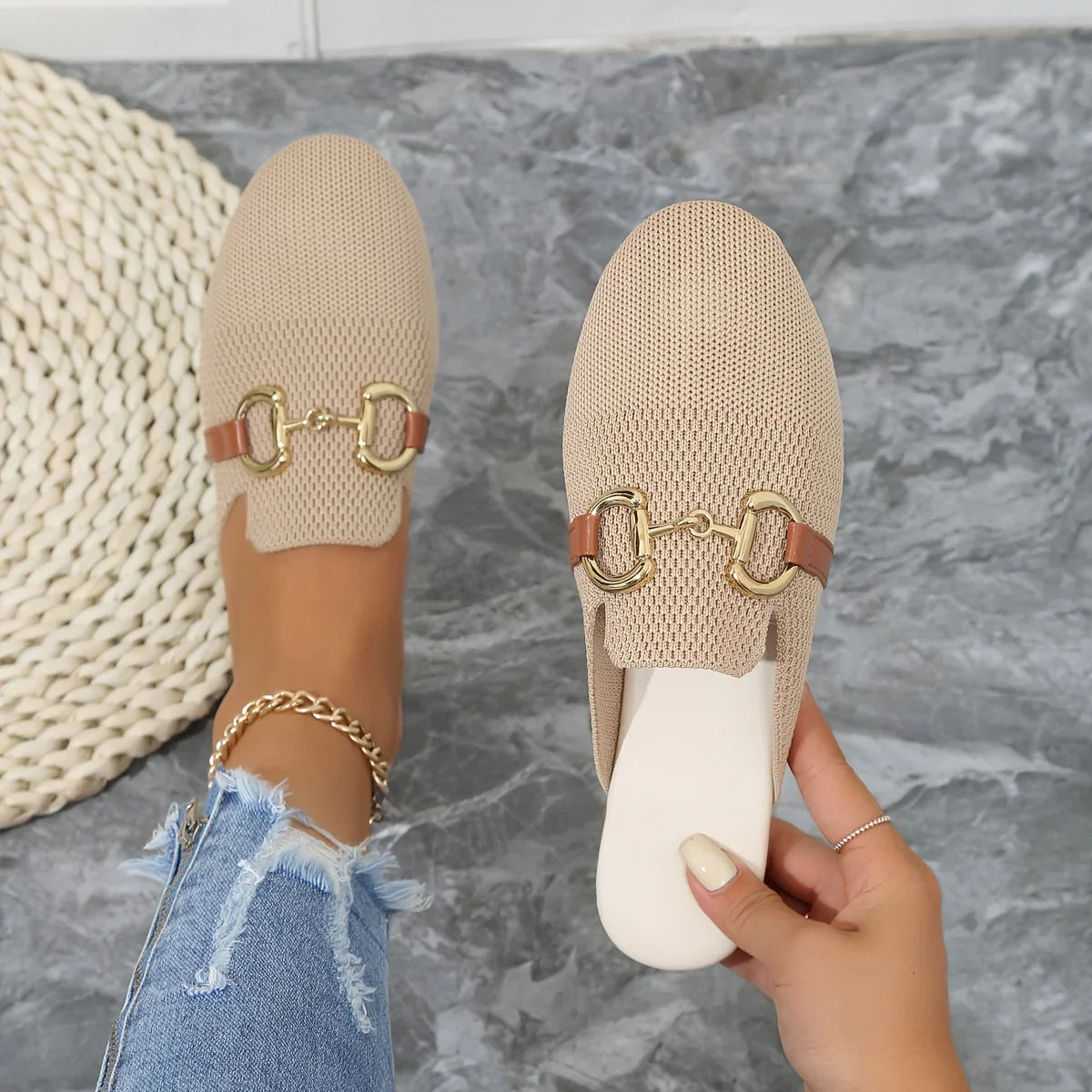 Aella – Eleganti sabot slip-on