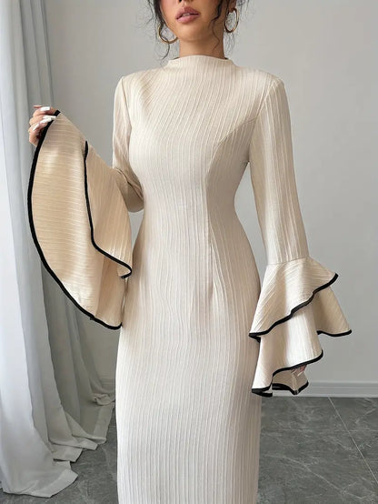 Khadija – Abito con maniche svasate