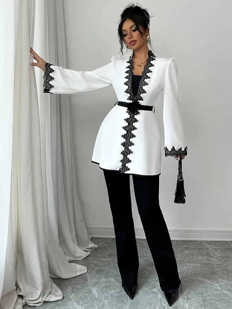 Dixie – Giacca elegante con rifiniture in pizzo