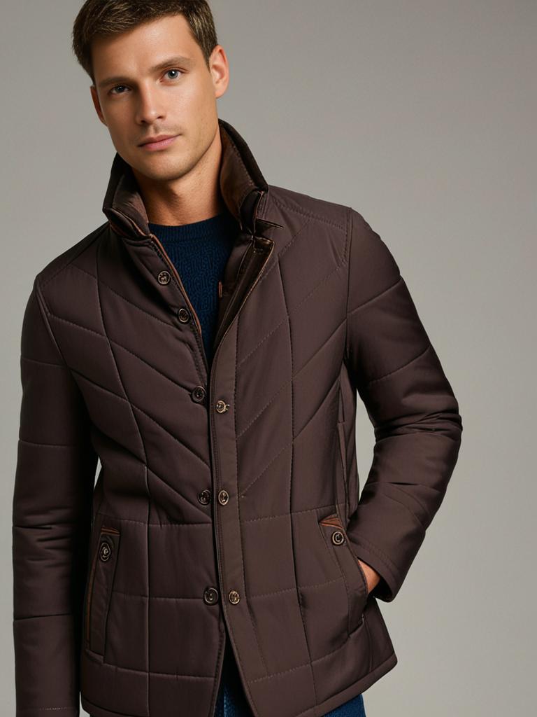 Giacca invernale da uomo di alta qualità