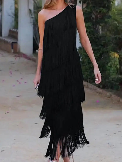 Abito andaluso con frange