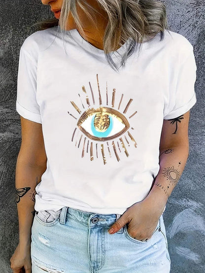 Penni – T-shirt con stampa artistica