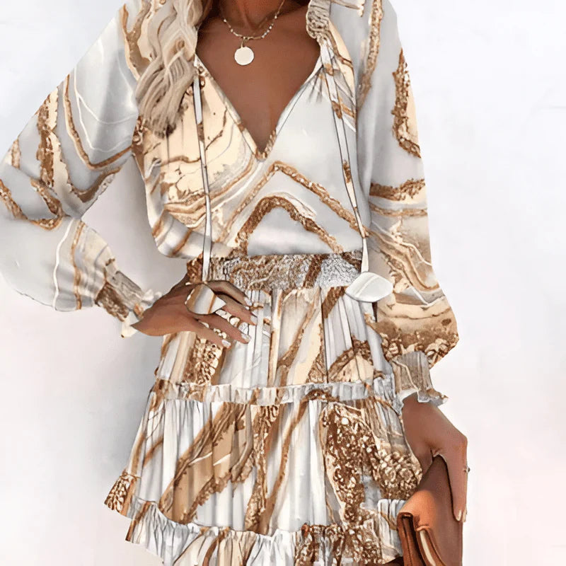 Heilin – Abito elegante con stampa vivace