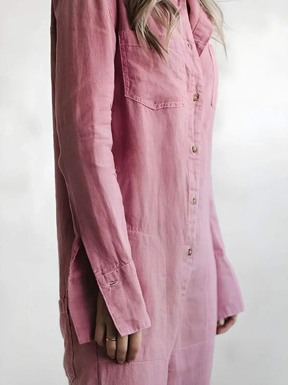 Tazirah – Tuta leggera realizzata in lino di cotone