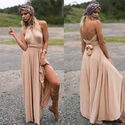 Jacqui – Elegante maxi abito multiuso