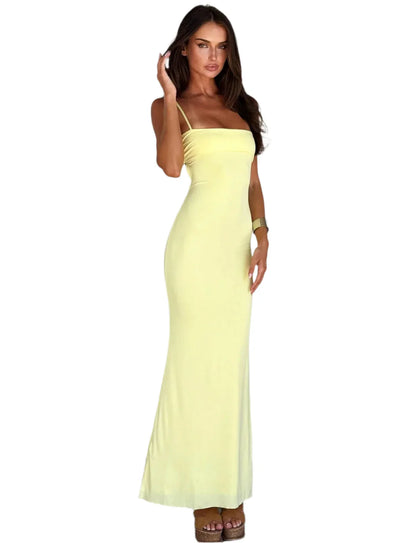 Avenlind – Elegante abito lungo con spalline