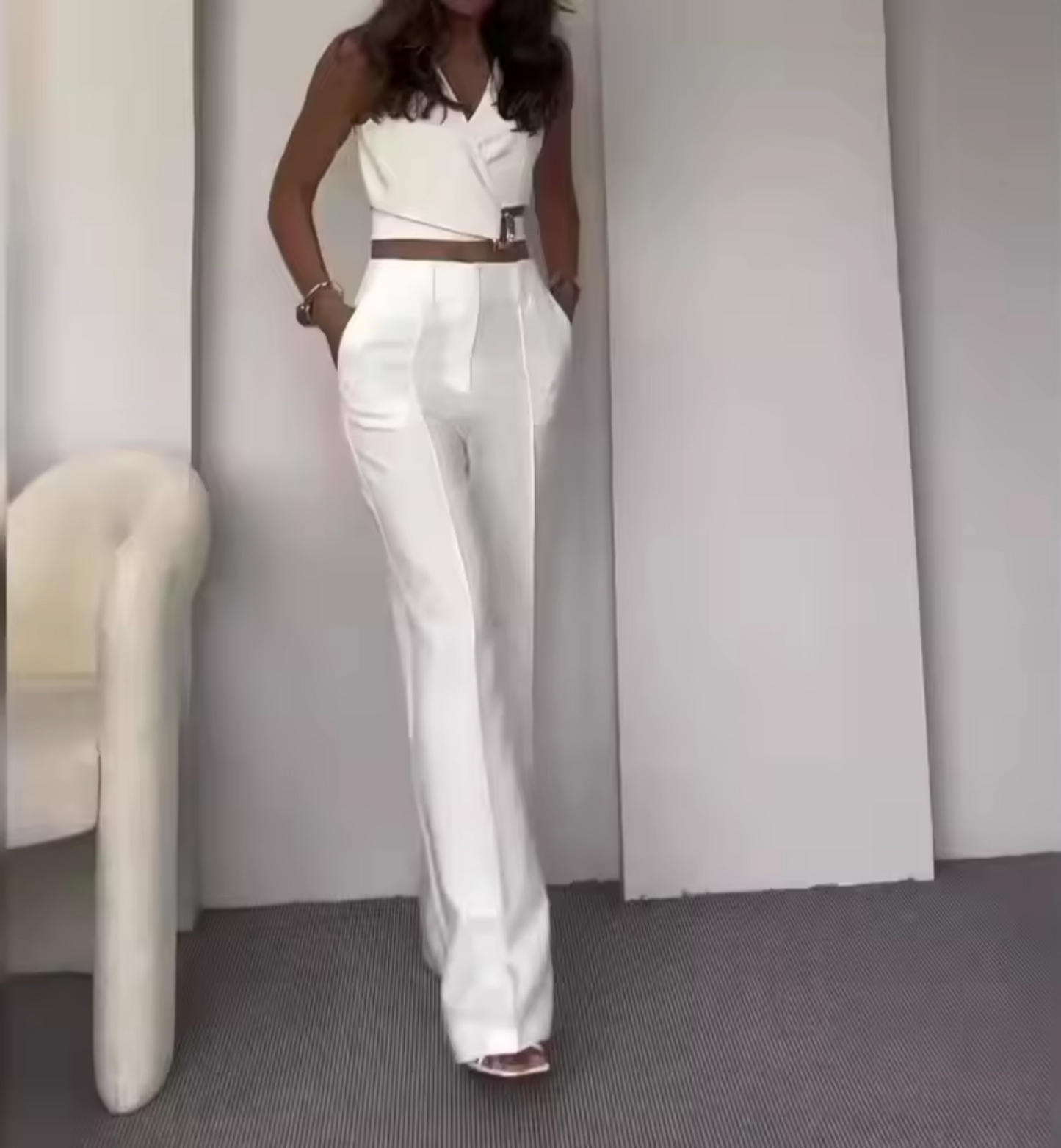 Lorienelle – Completo pantalone minimalista